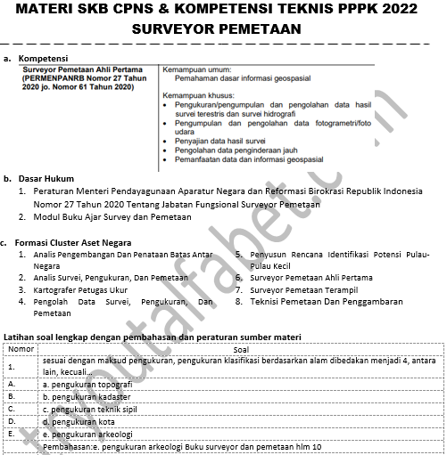 Surveyor Pemetaan