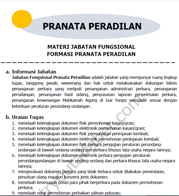 Pranata Peradilan