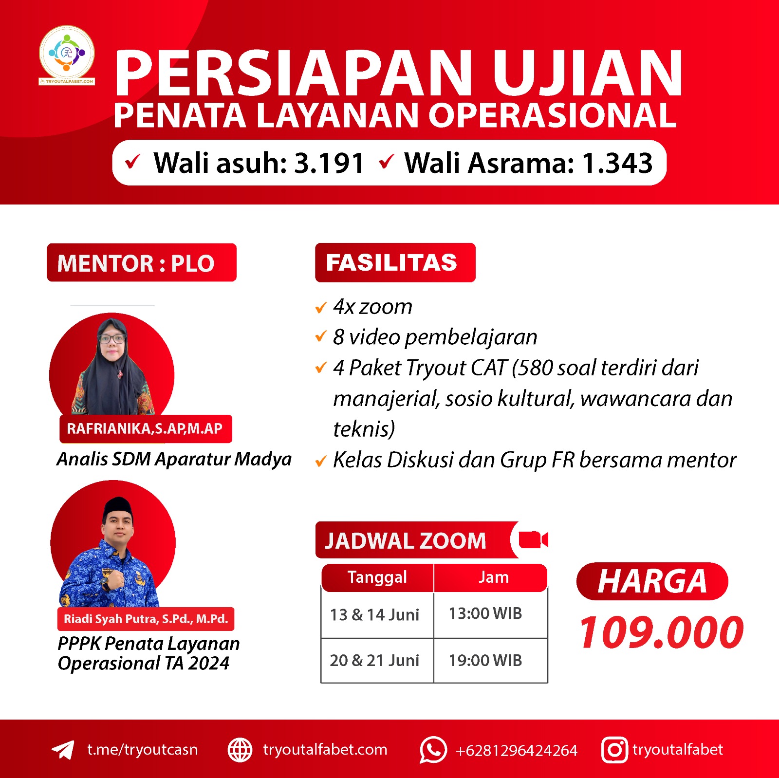 Zoom Jabatan Pelaksana Penata Layanan Operasional