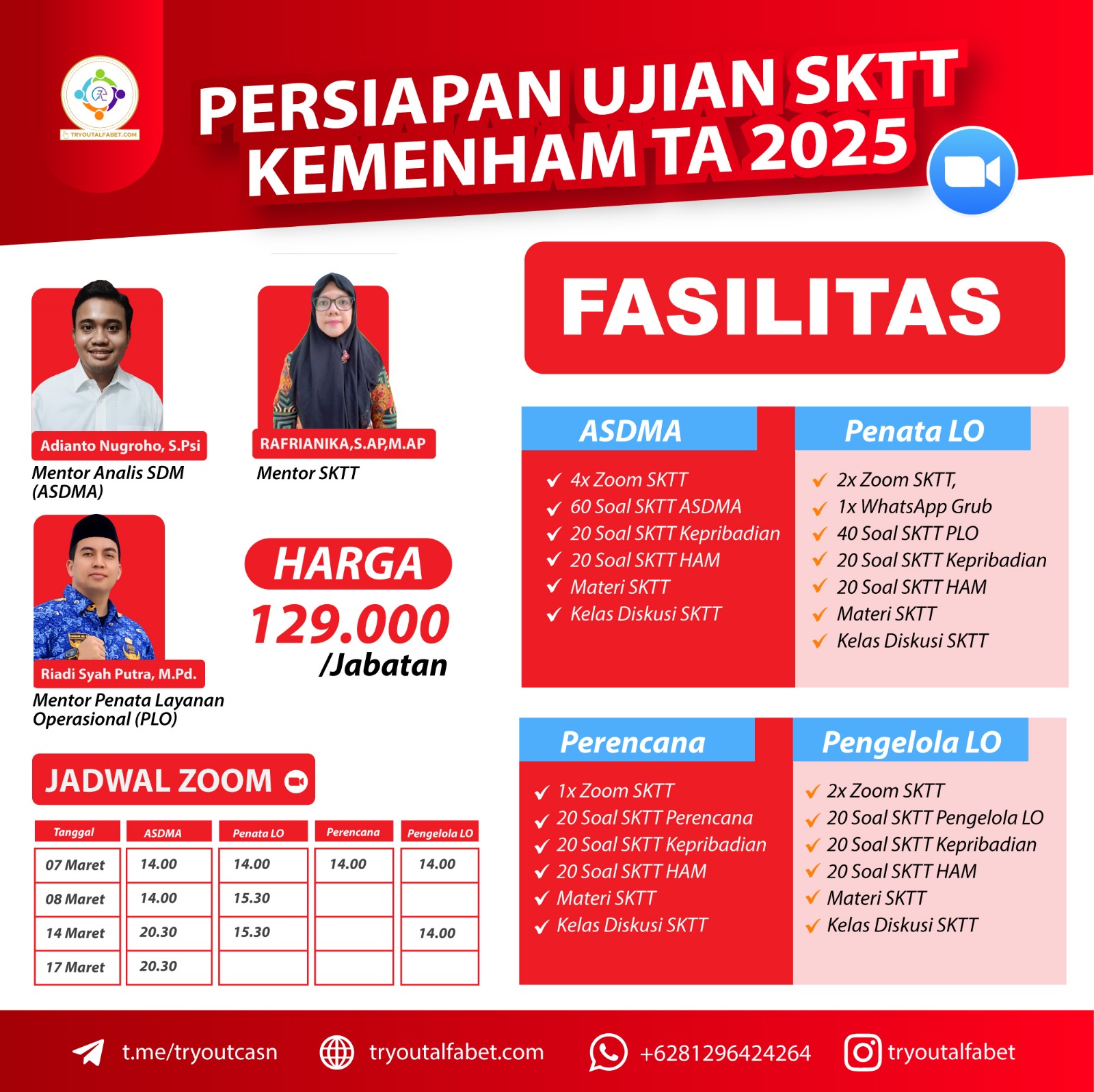 Zoom SKTT Kementerian HAM